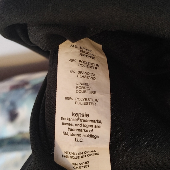 Kenzie Long Sleeve Red and Black Dress - Picture 2 of 8